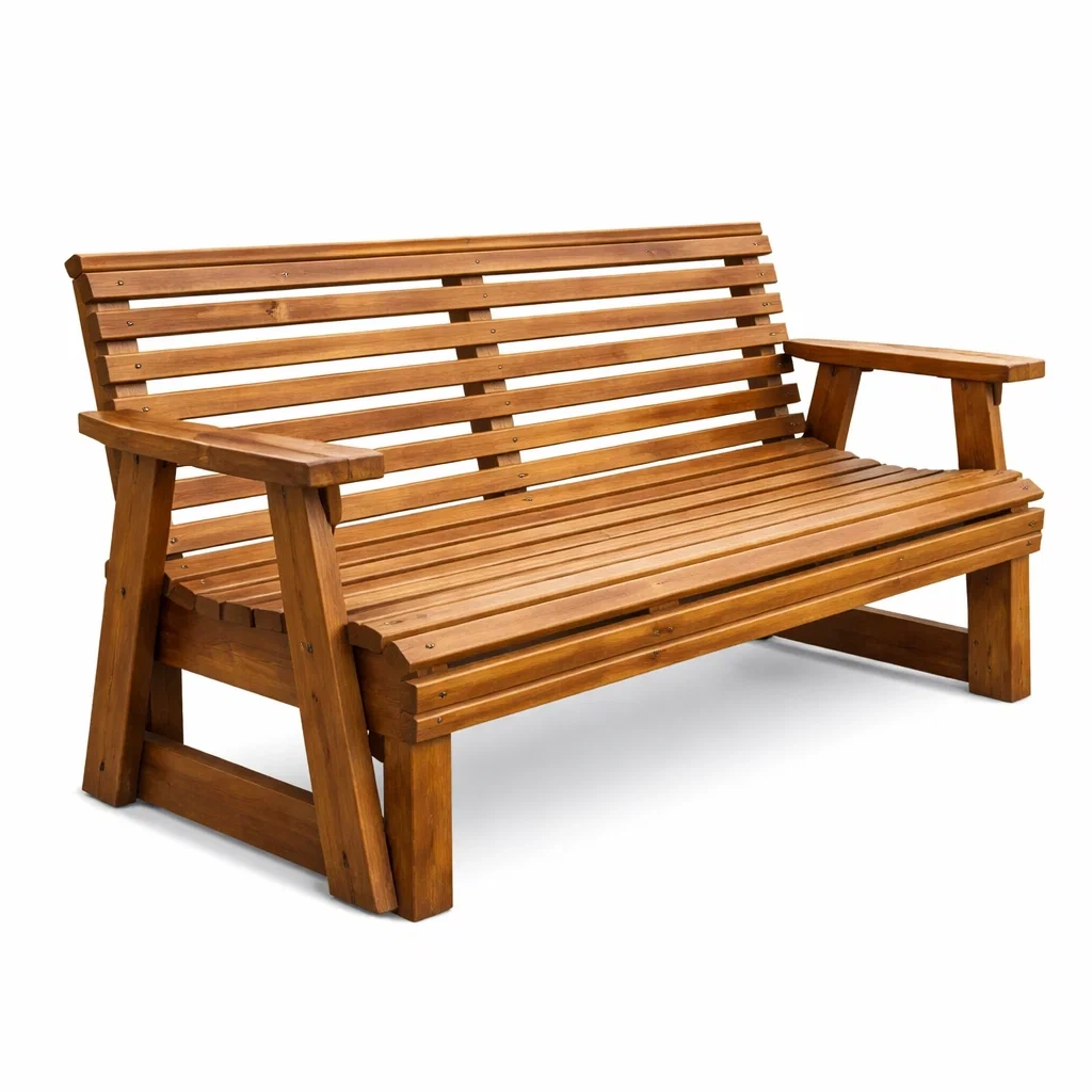 Gartenbank Akazienholz Braun-NESTAROMA