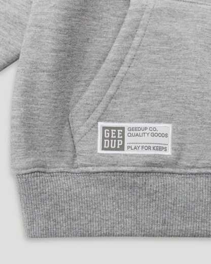 Geedup Team Logo Grey/Black Kids Tracksuit