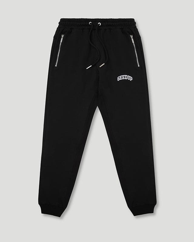 Geedup Team Black Logo Trackpants