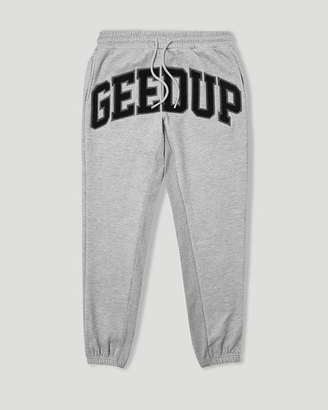 Geedup Team Logo Trackpants  Marle/Black Grey
