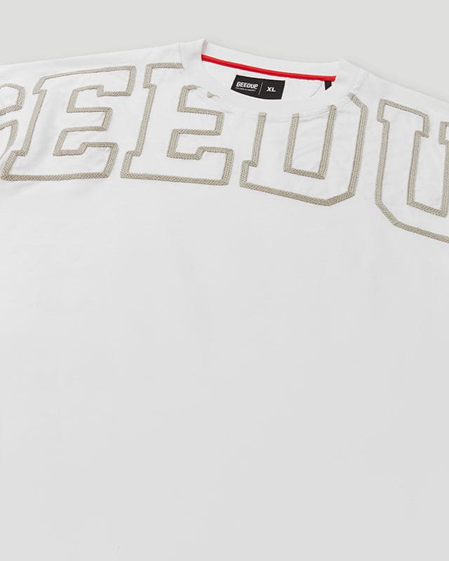 GeedupT-Shirt Team Logo  White/Grey