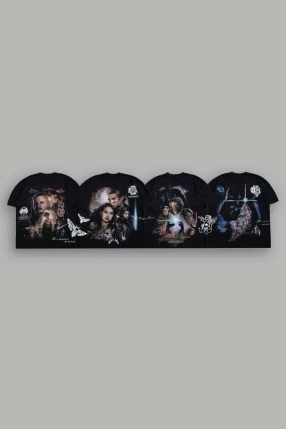 Star Wars Series "Side-By-Side" Tee Box Set in Black