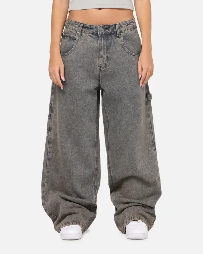 Carre Baggy Carpenter Jeans Washed Grey