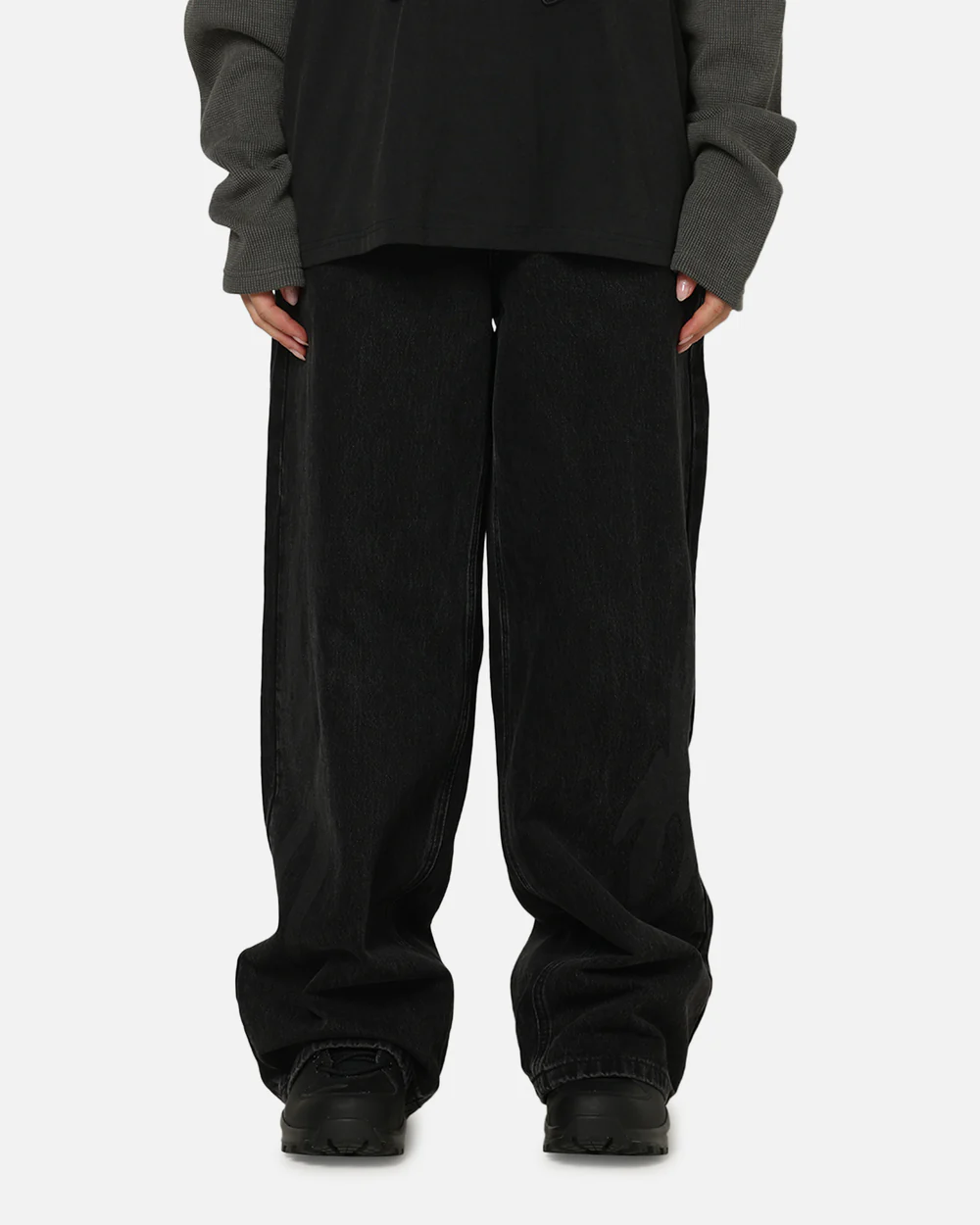 Saint Morta Amplus Infernal Rinse Jeans Black