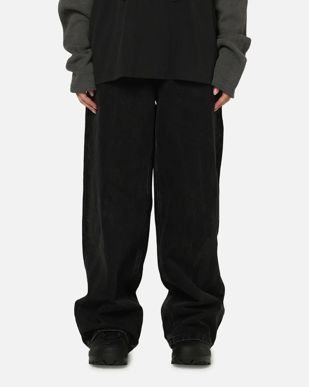 Saint Morta Amplus Infernal Rinse Jeans Black
