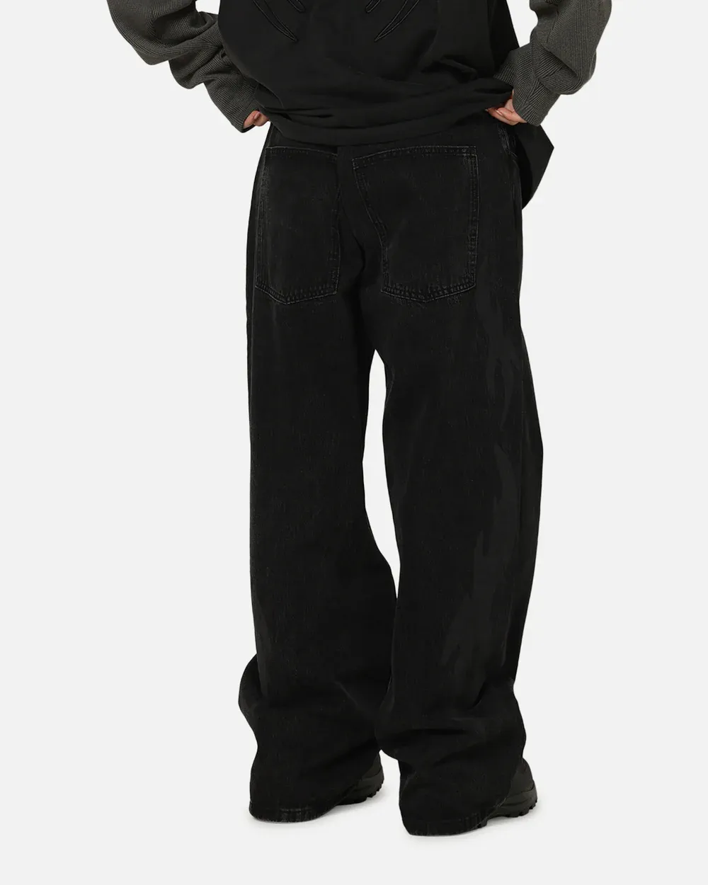 Saint Morta Amplus Infernal Rinse Jeans Black