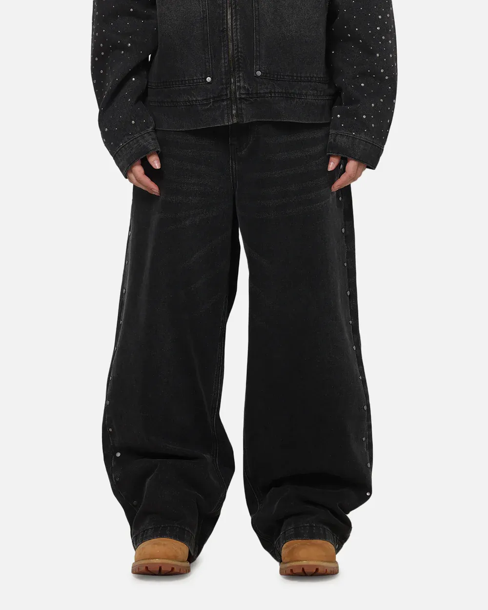 Saint Morta Amplus Divine Riot Jeans Black Shadow