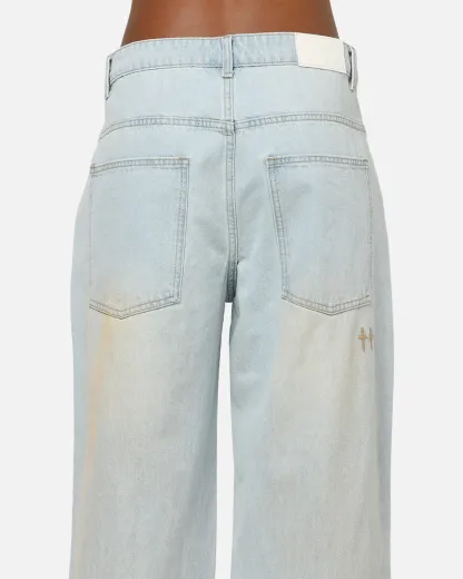 Saint Morta Amplus Distressed Jeans Light Dirty Denim