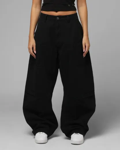 Loiter Utility Work Pants Black