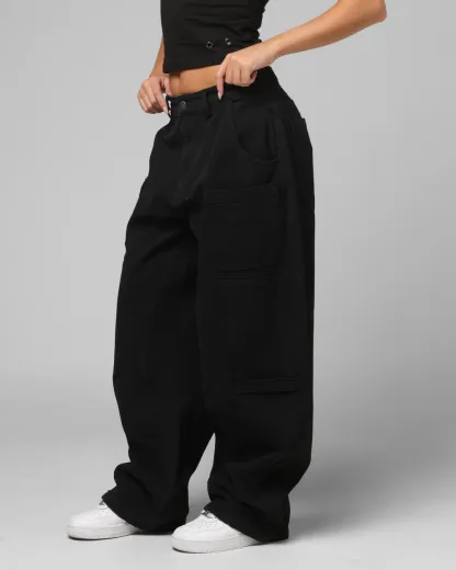 Loiter Utility Work Pants Black