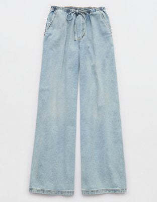 Aerie Daydream Denim Pull-On Pant