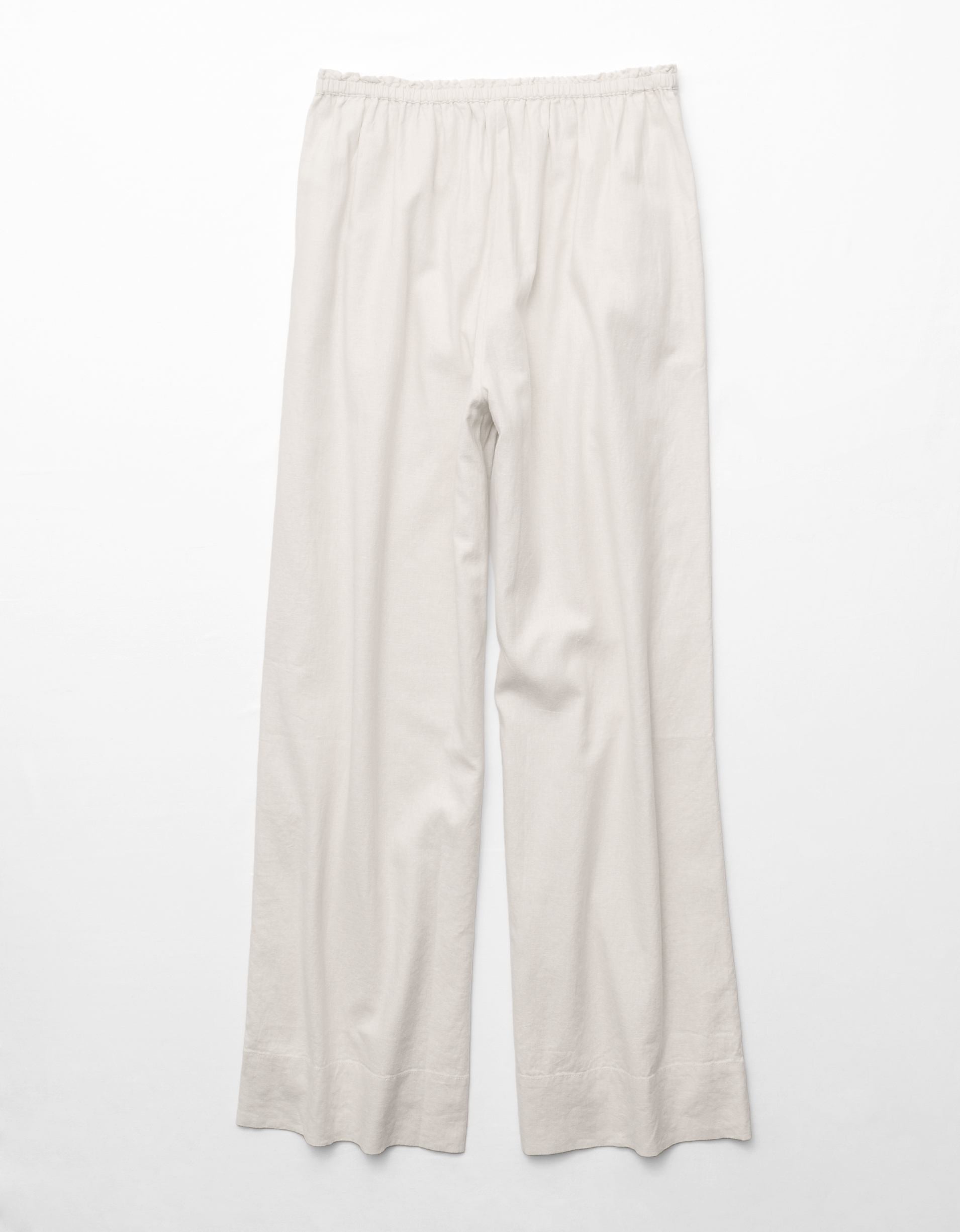 AE Linen-Blend Wide-Leg Pant