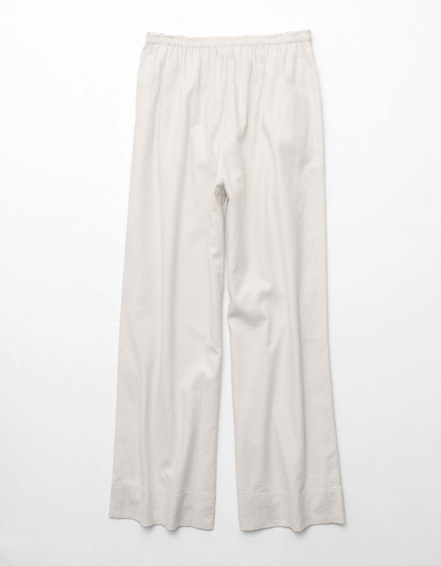 AE Linen-Blend Wide-Leg Pant
