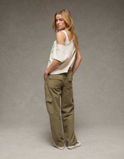 AE Low-Rise Baggy Straight Cargo Pant