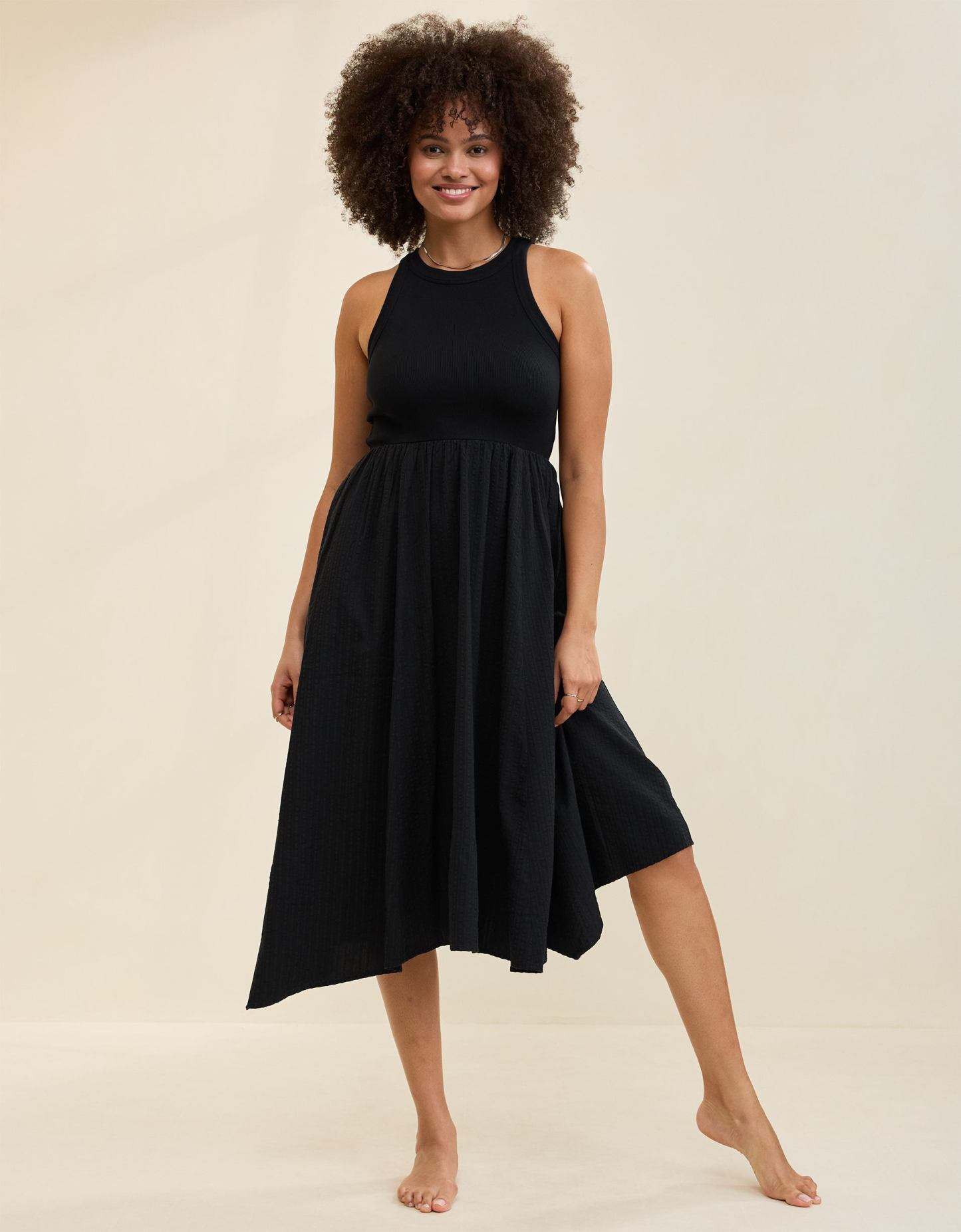 Aerie Ribbed At The Barre Dress