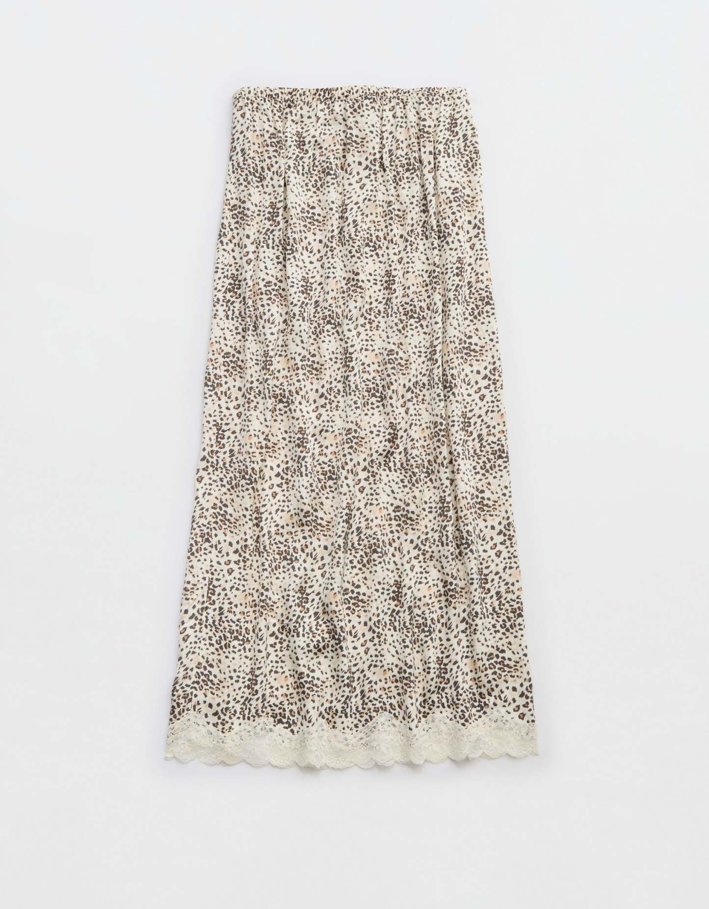 Aerie Satin Midi Skirt