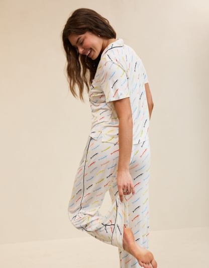 Aerie Real Soft® Short Sleeve Pajama Shirt