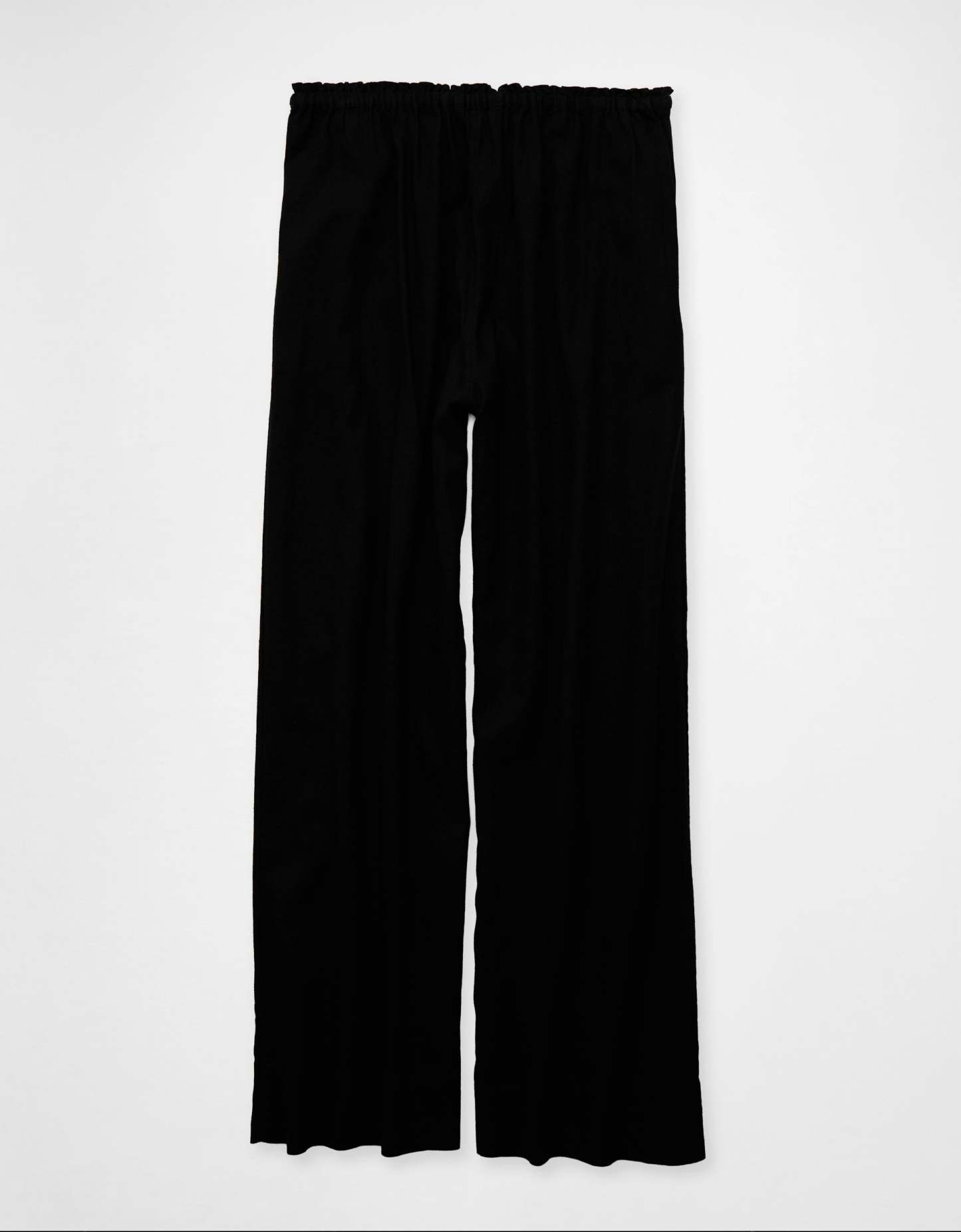 AE Linen-Blend Wide-Leg Pant