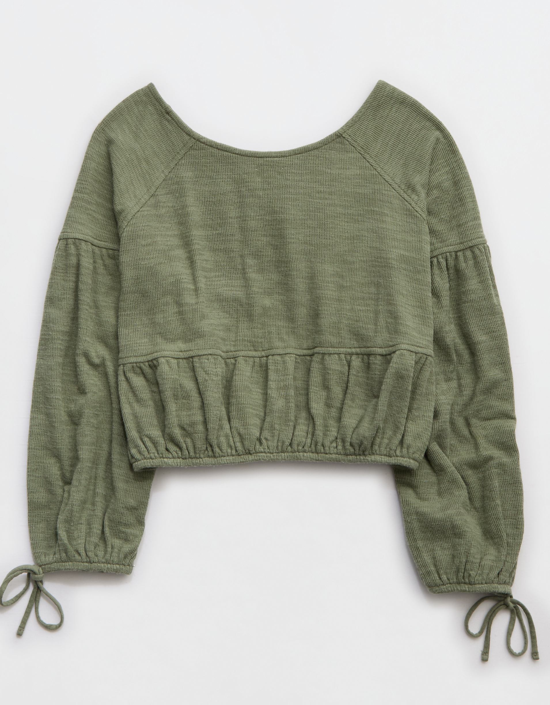 Aerie Endless Summer Cropped Sweatshirt
