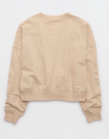 Aerie Take It Easy Crew Sweatshirt