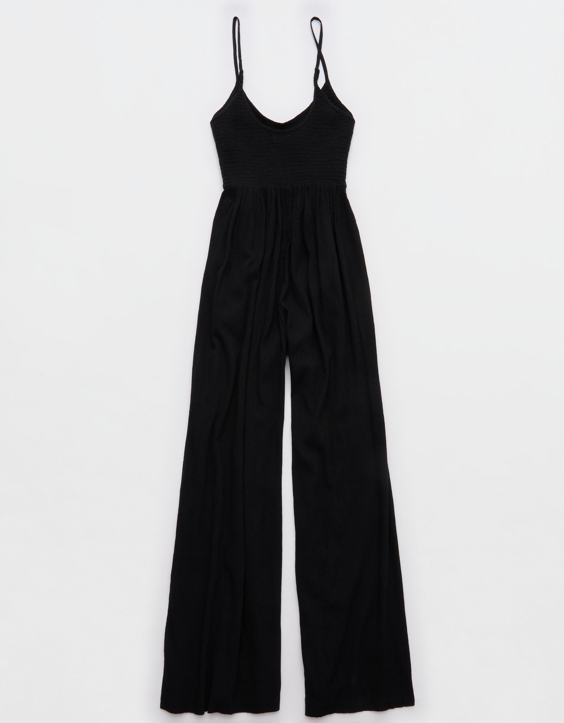 Aerie At The Barre Smocked Jumpsuit