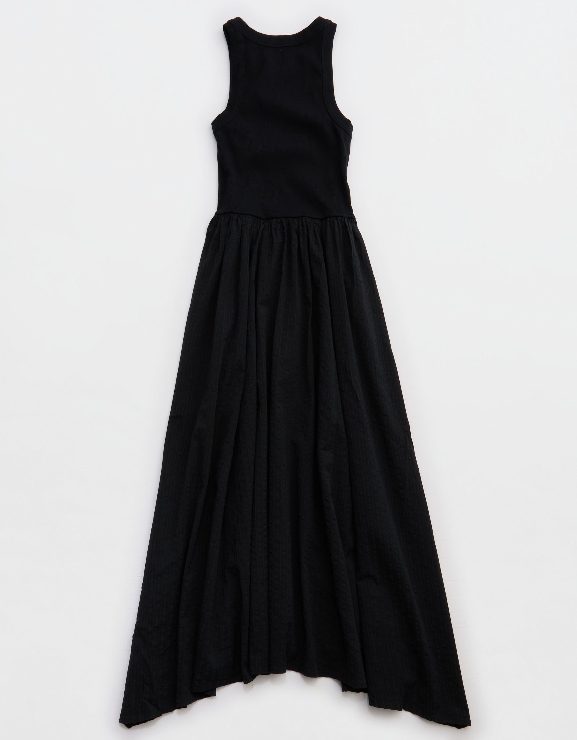 Aerie Ribbed At The Barre Dress