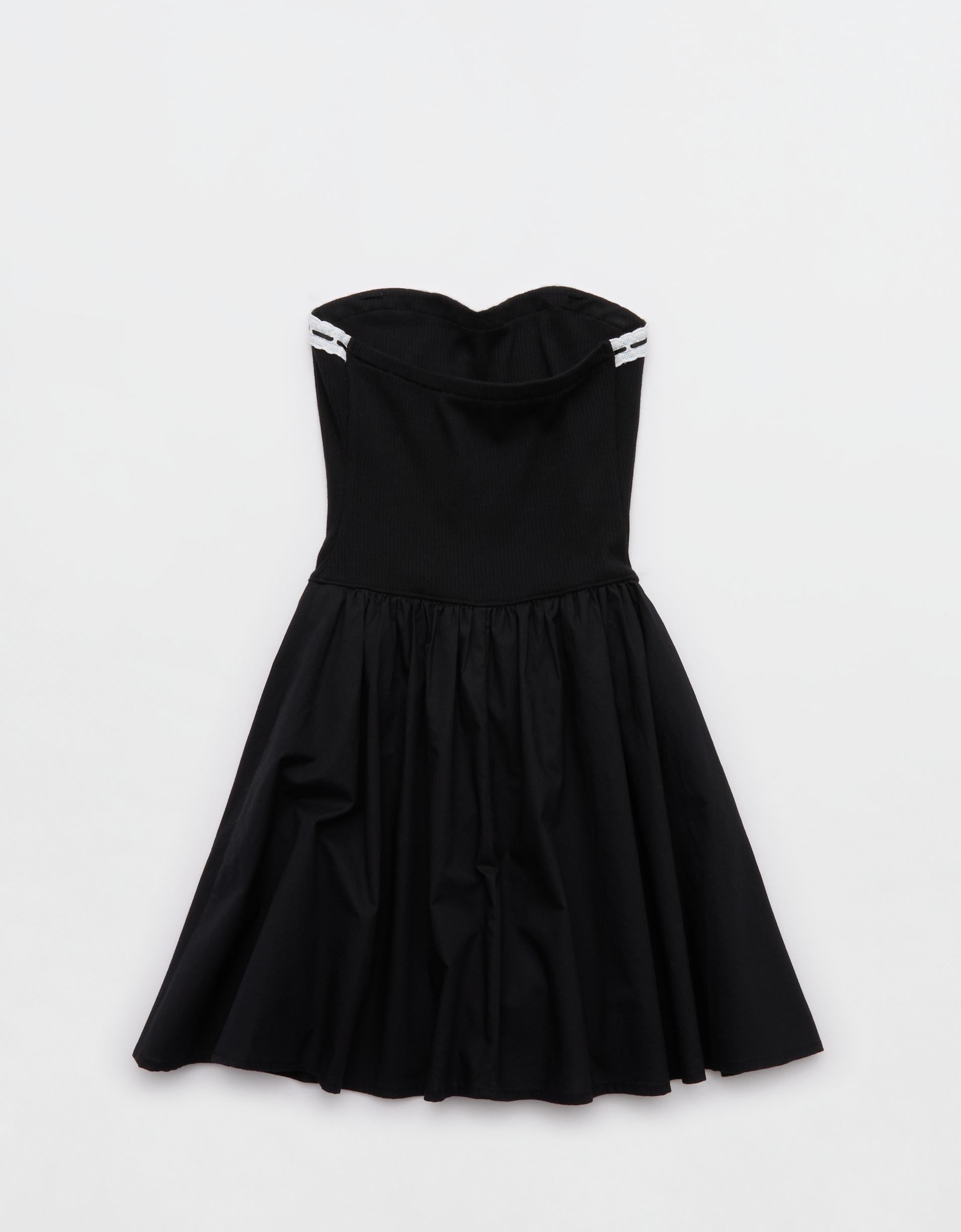 Aerie Strapless At The Barre Mini Dress