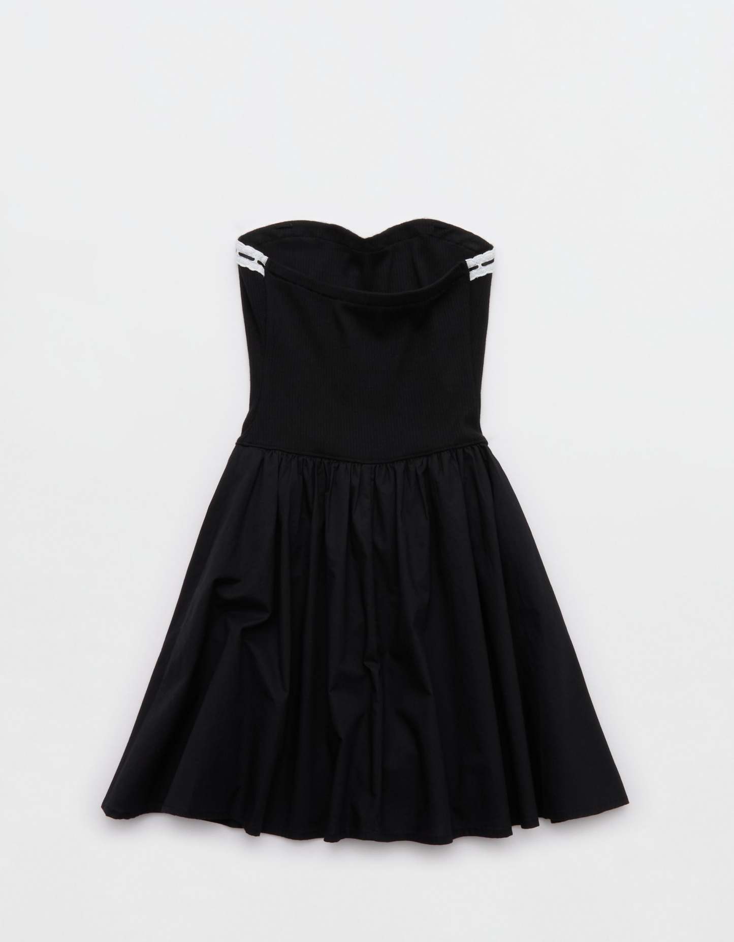 Aerie Strapless At The Barre Mini Dress