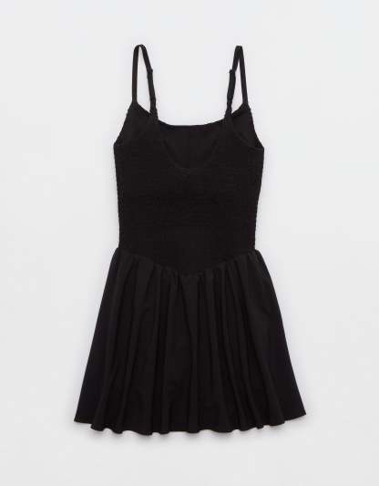 OFFLINE By Aerie Real Me Smocked Flowy Dress