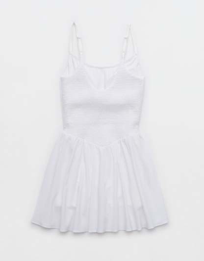 OFFLINE By Aerie Real Me Smocked Flowy Dress