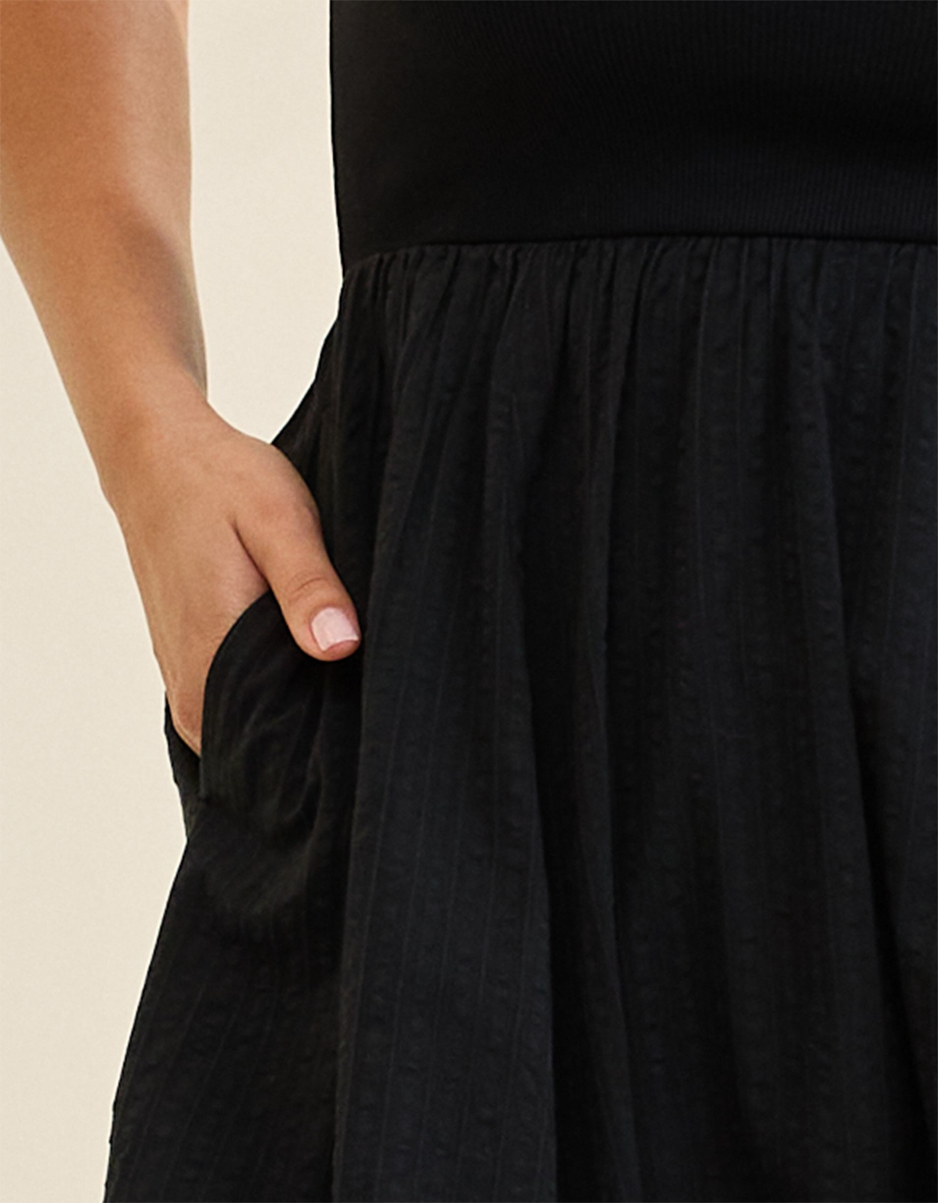 Aerie Ribbed At The Barre Dress