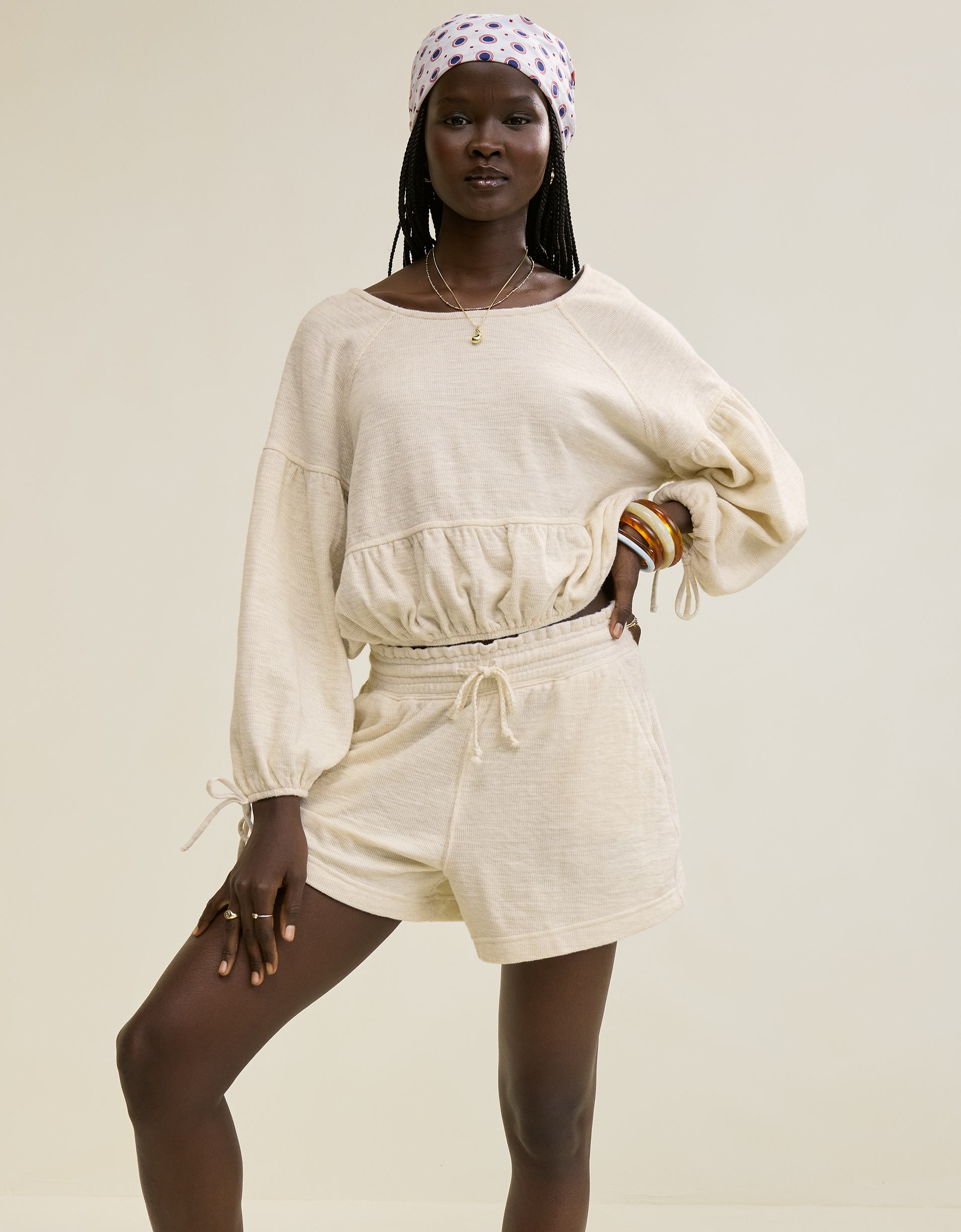 Aerie Endless Summer Cropped Sweatshirt
