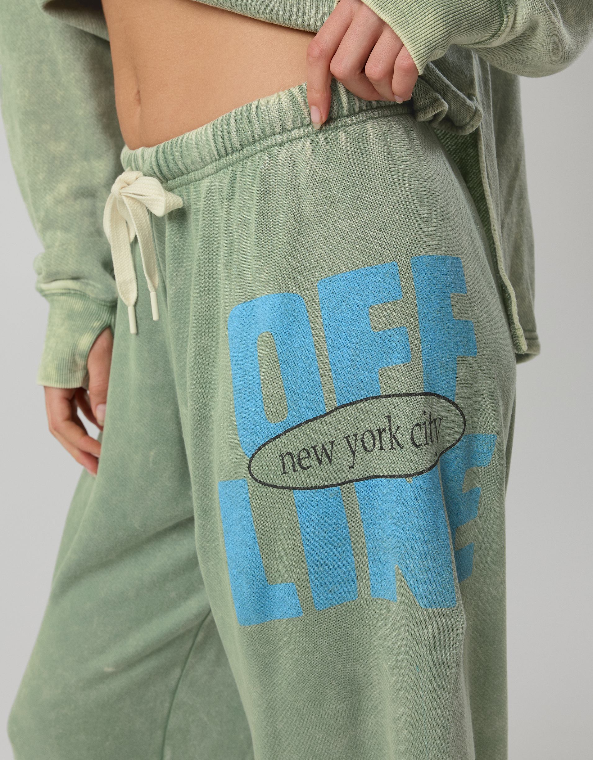 OFFLINE By Aerie Keep It 100 Terry Jogger