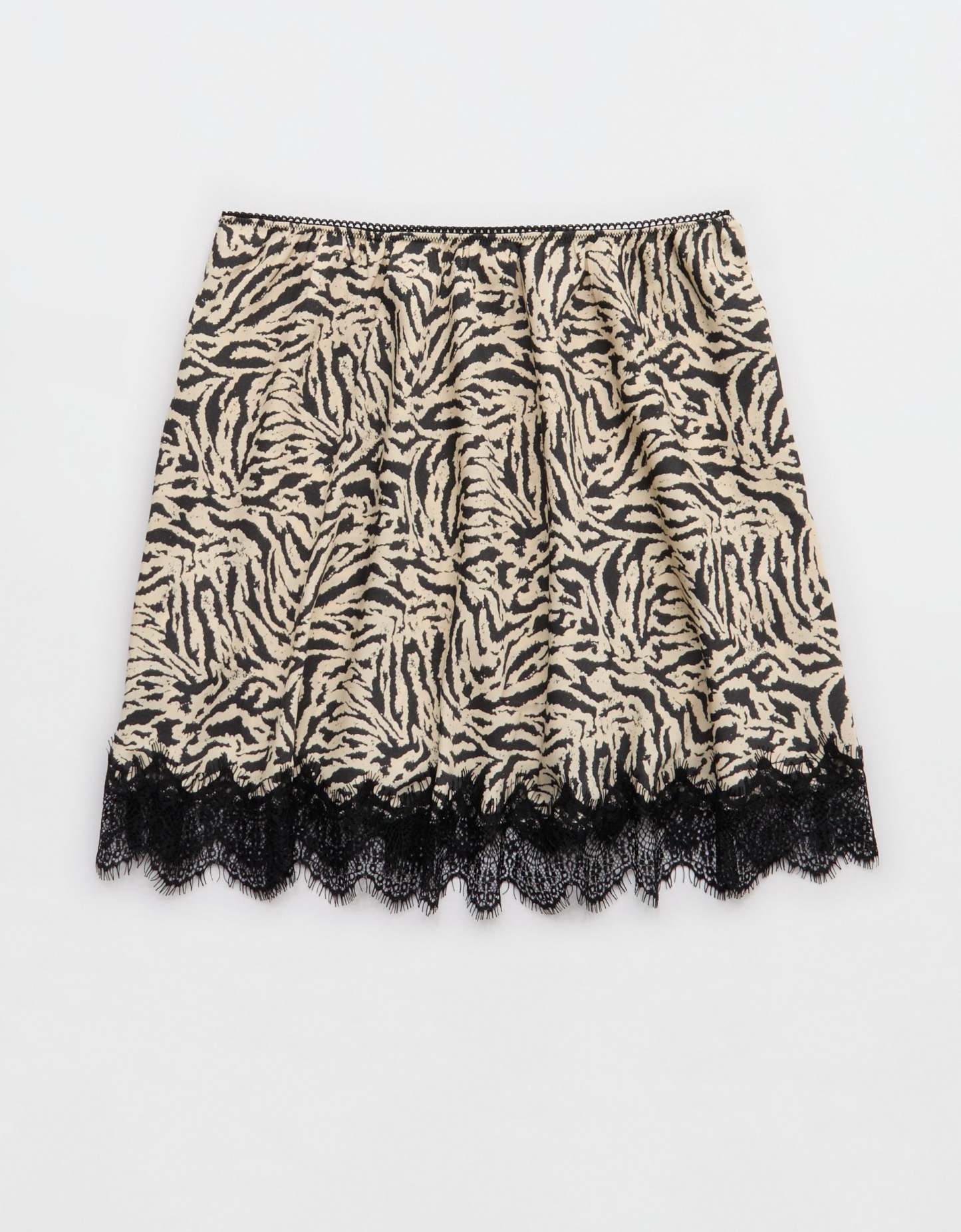 Aerie Festival Satin Mini Skirt