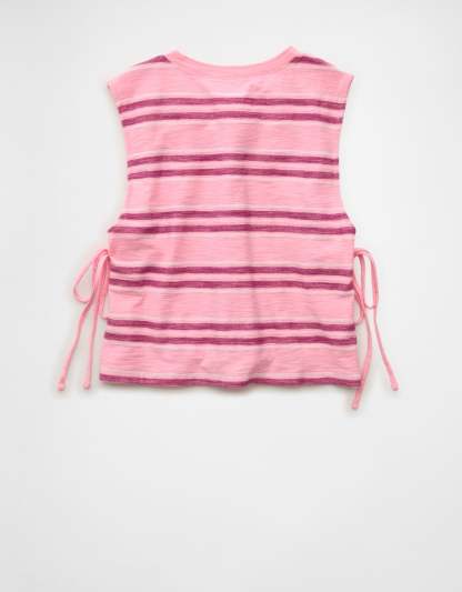 AE Sunchaser Side-Tie Muscle Tank Top