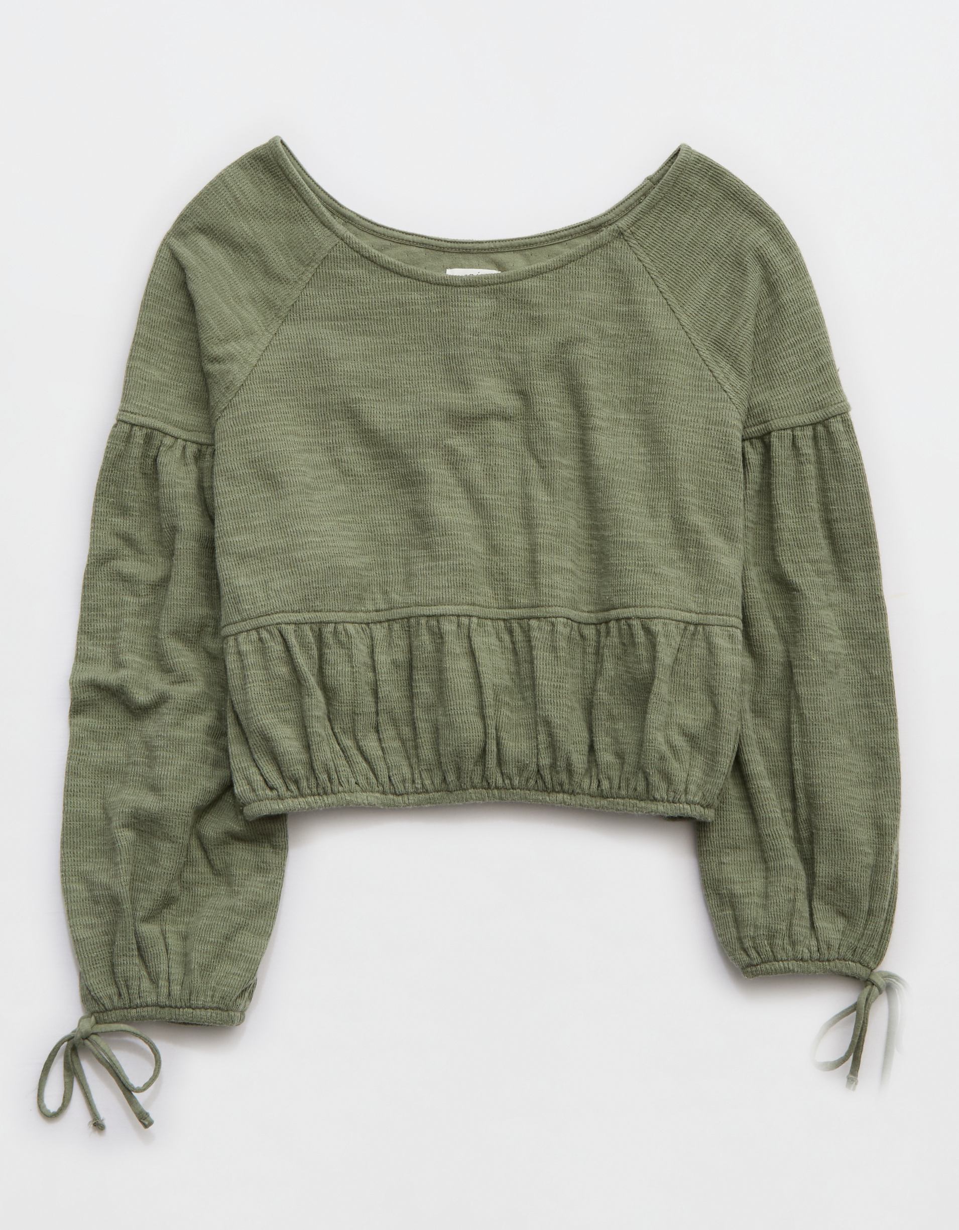 Aerie Endless Summer Cropped Sweatshirt