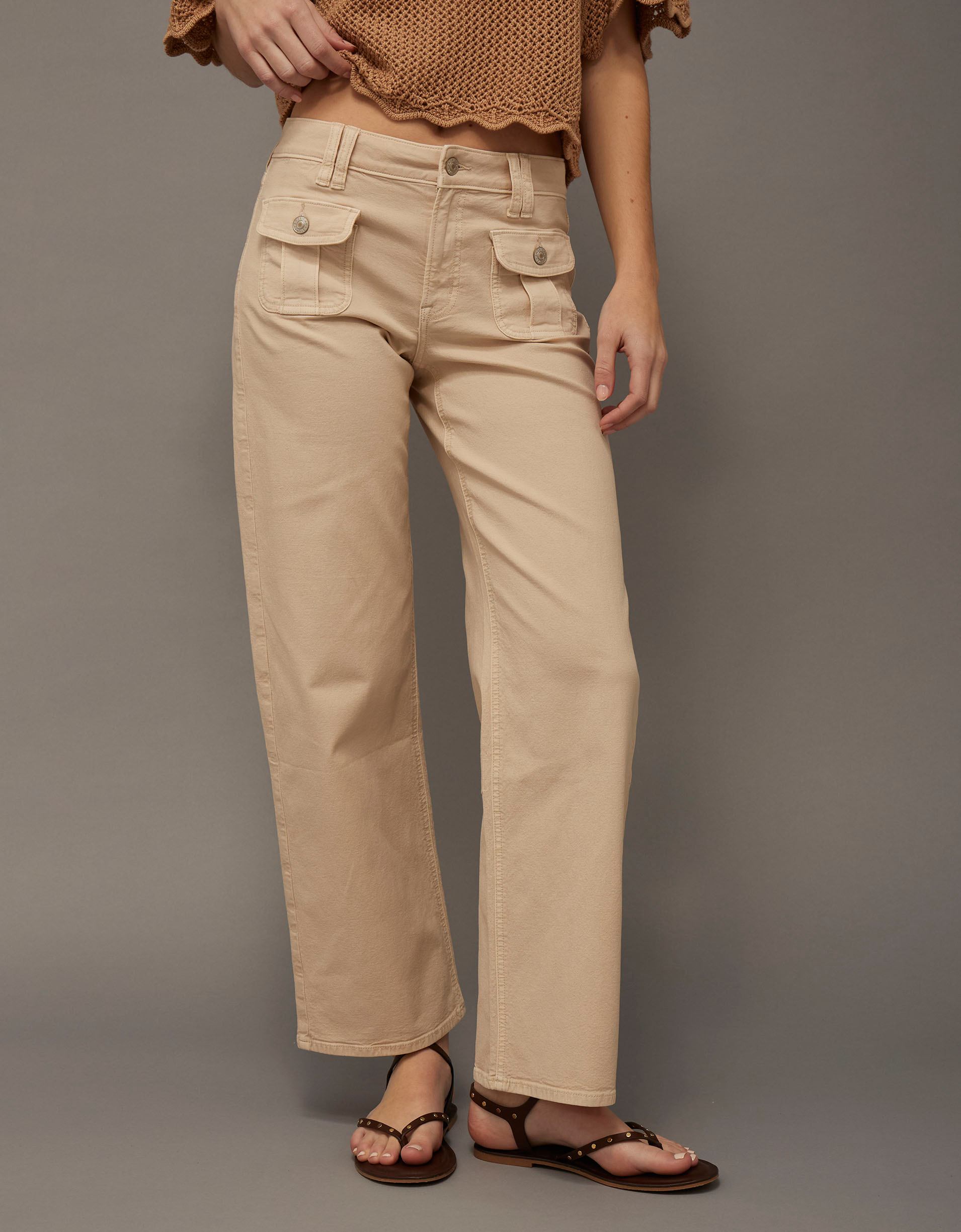 AE Stretch High-Waisted Stovepipe Pant