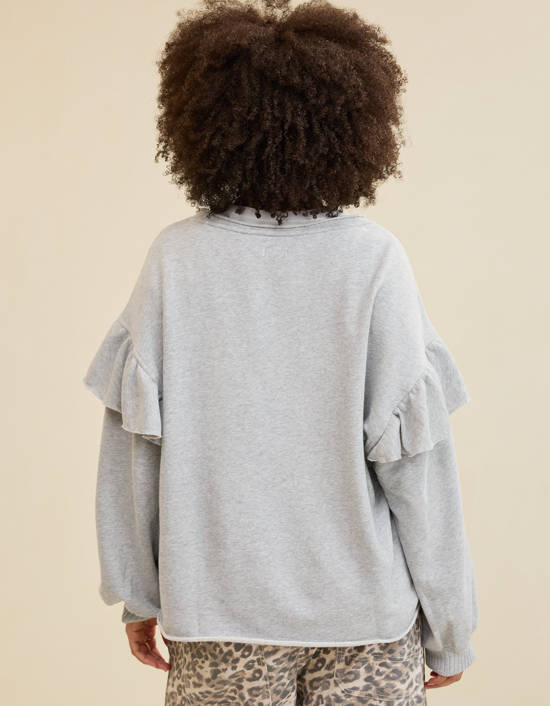 Aerie Ruffle Sleeve Sweatshirt