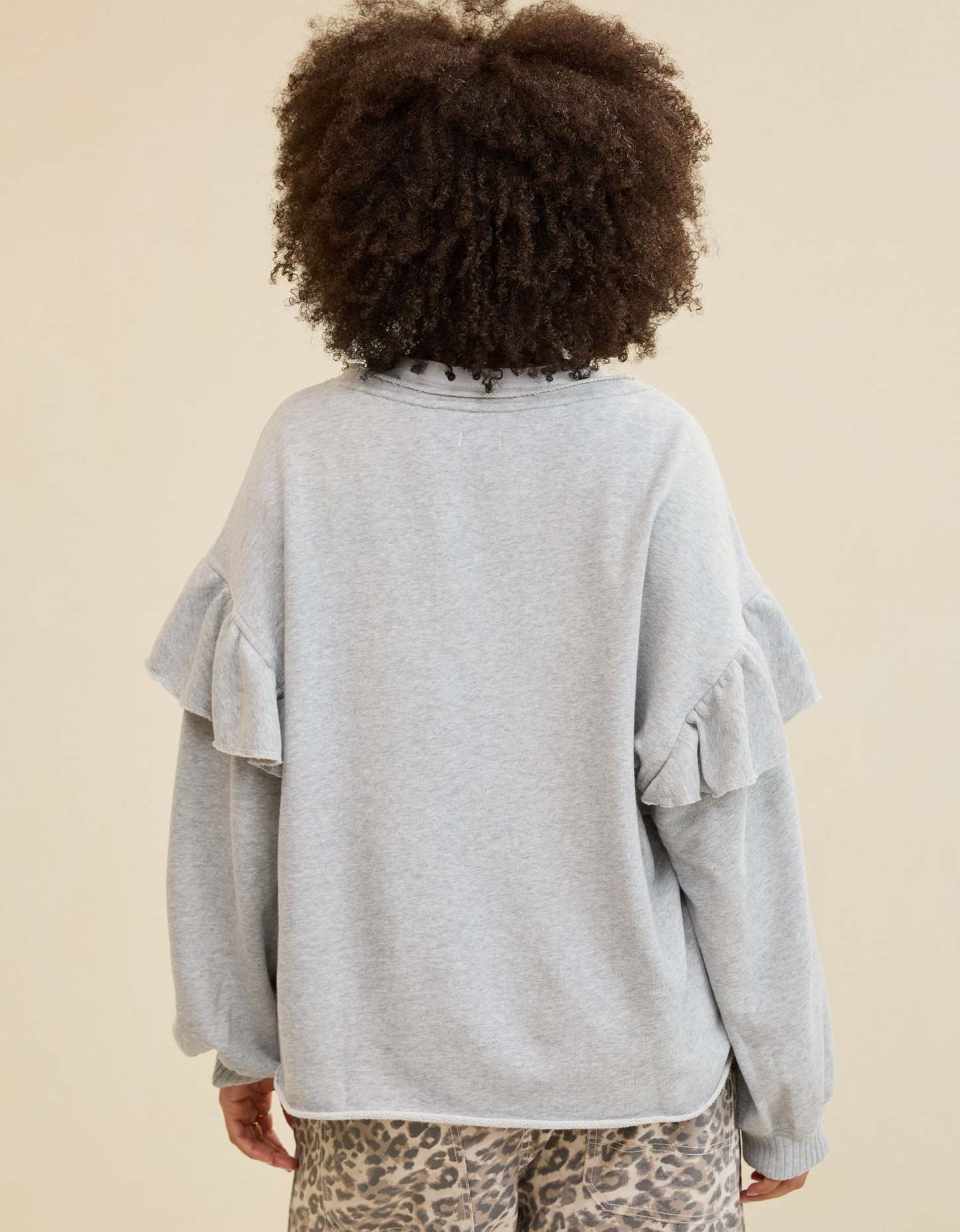 Aerie Ruffle Sleeve Sweatshirt