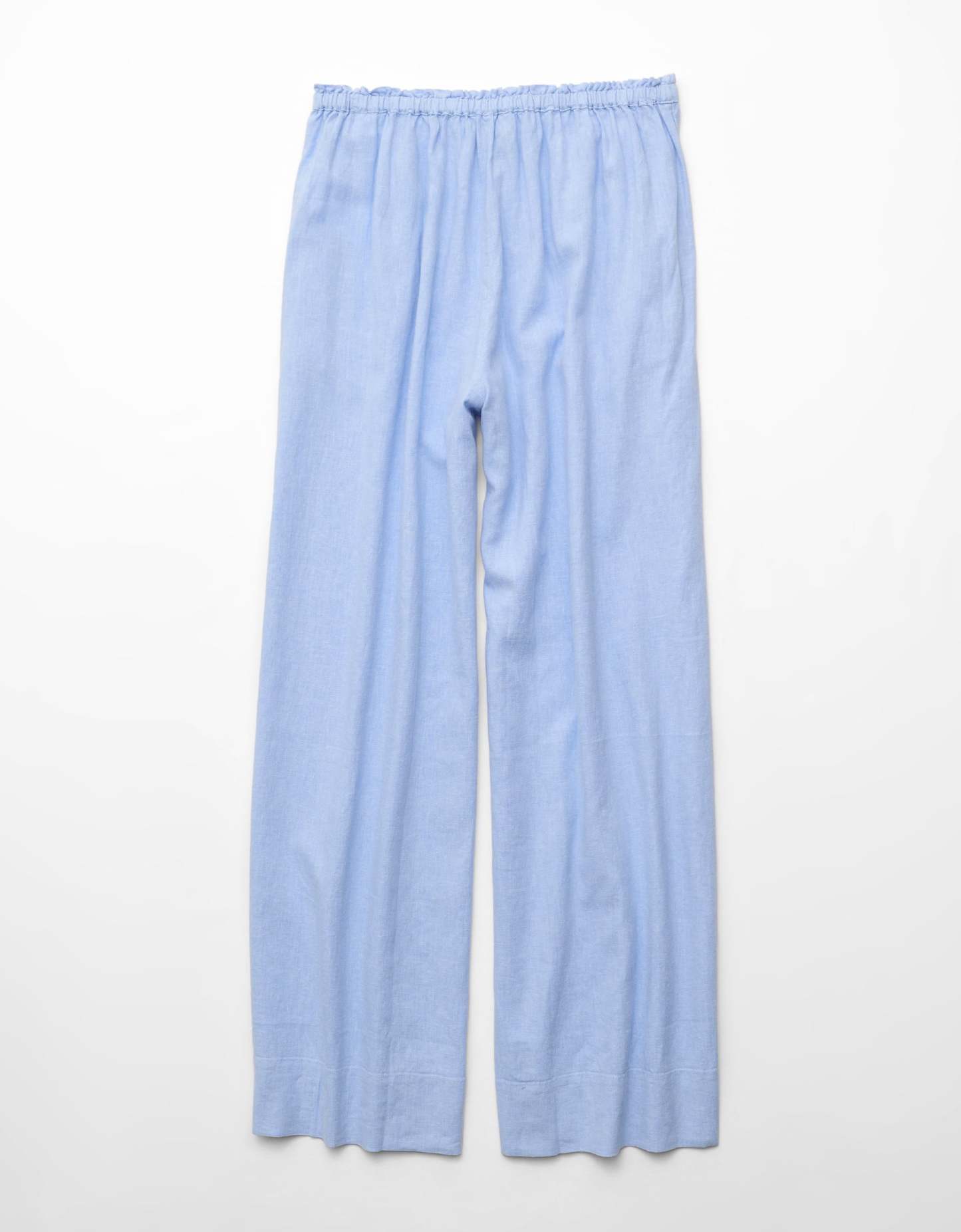 AE Linen-Blend Wide-Leg Pant