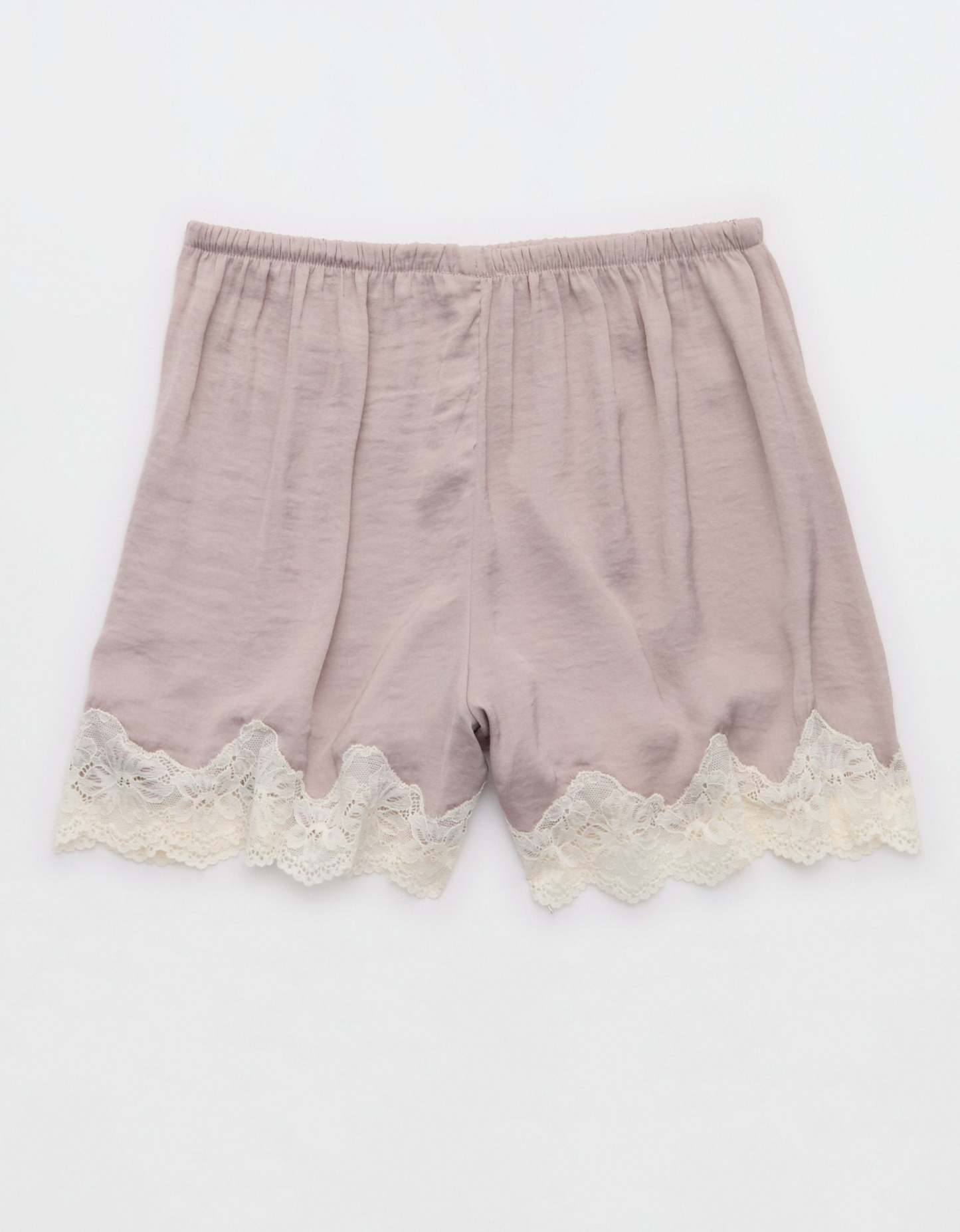Aerie Night Out Satin Lace Boxer