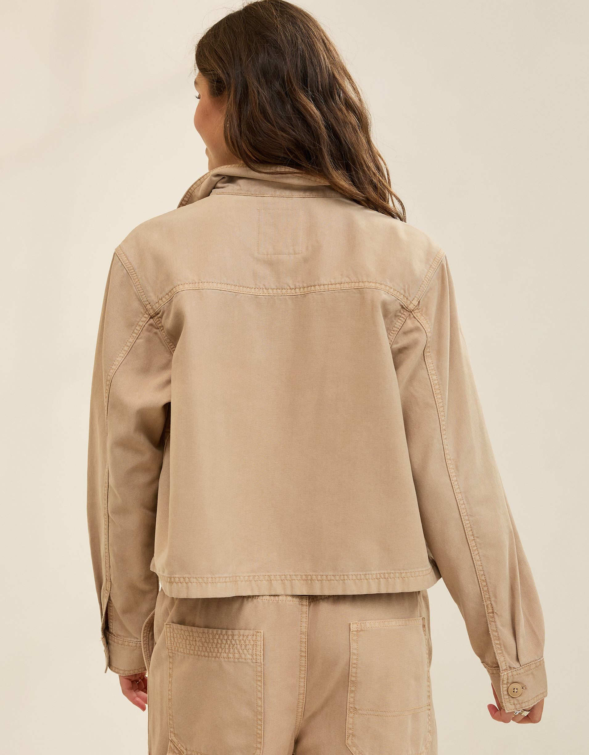 Aerie Cropped Chore Jacket