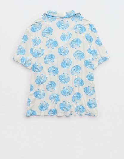 Aerie Real Soft® Short Sleeve Pajama Shirt
