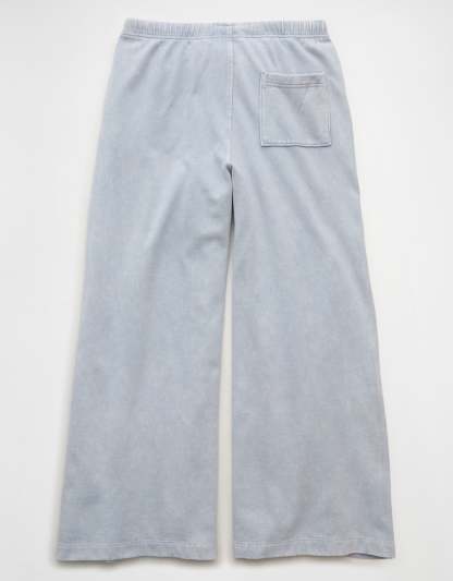 AE Everyday Luxe Wide-Leg Sweatpant
