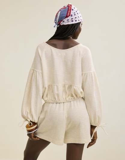 Aerie Endless Summer Cropped Sweatshirt