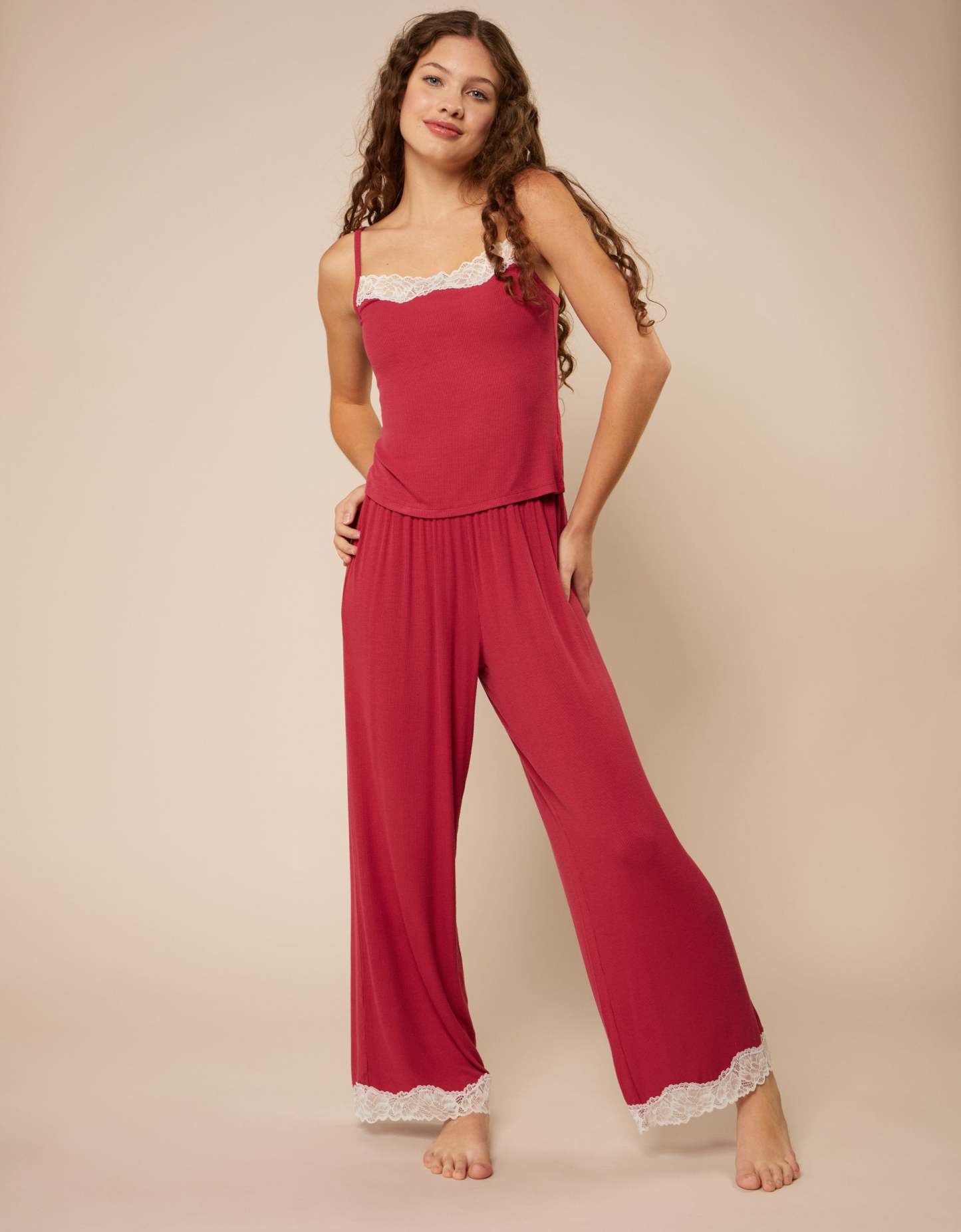 Aerie Real Soft® Rib Trouser PJ