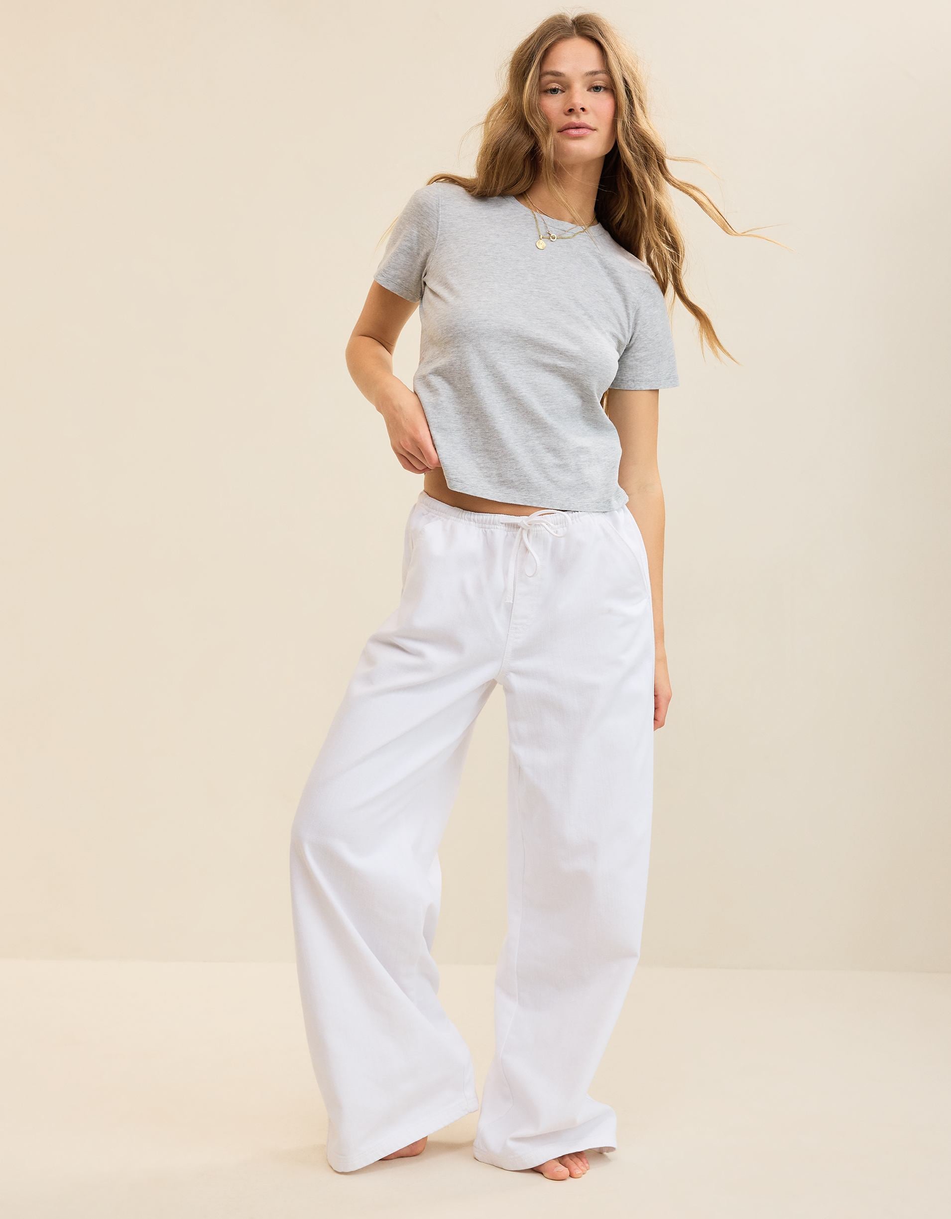 Aerie Daydream Denim Pull-On Pant