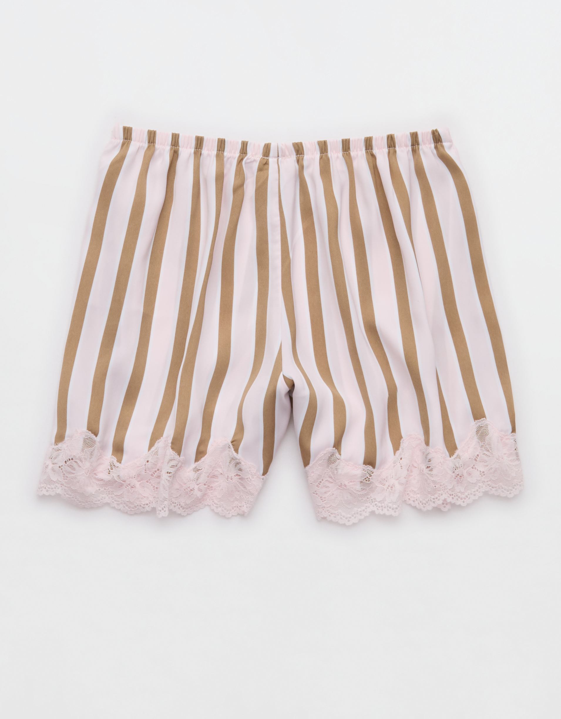 Aerie Night Out Satin Lace Boxer