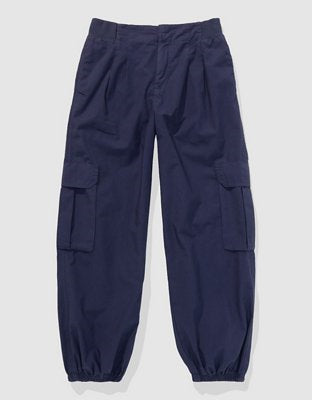 Aerie Poplin Cargo Jogger