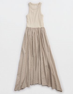 Aerie Ribbed At The Barre Dress